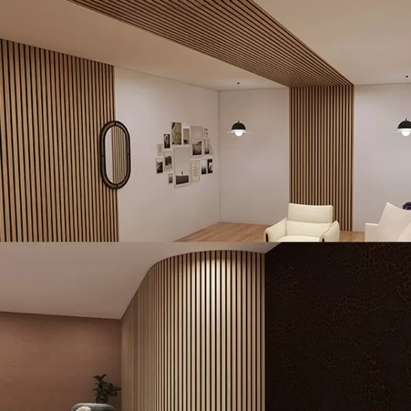 WAG-100-03 Acoustic Wood Slat Panels